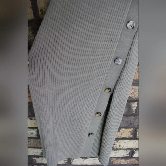 Hippie Rose grayish green stretchy dress NWT - Picture 4 of 5